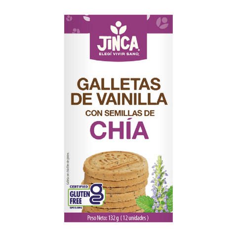 Galletas de Vainilla con Chía