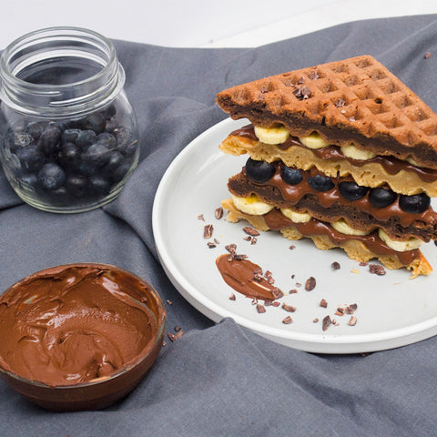 Waffle de Brownie (1 ud)