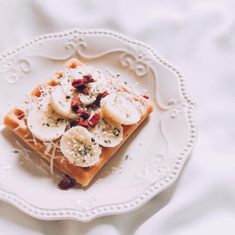 Waffle de Manzana con canela (1 ud)